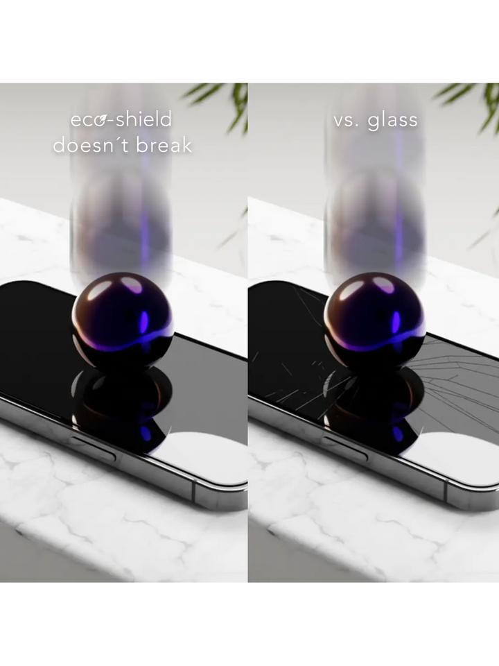 eco-shield - iPhone 16e/14/13/13 Pro - Privacy Screen Protection