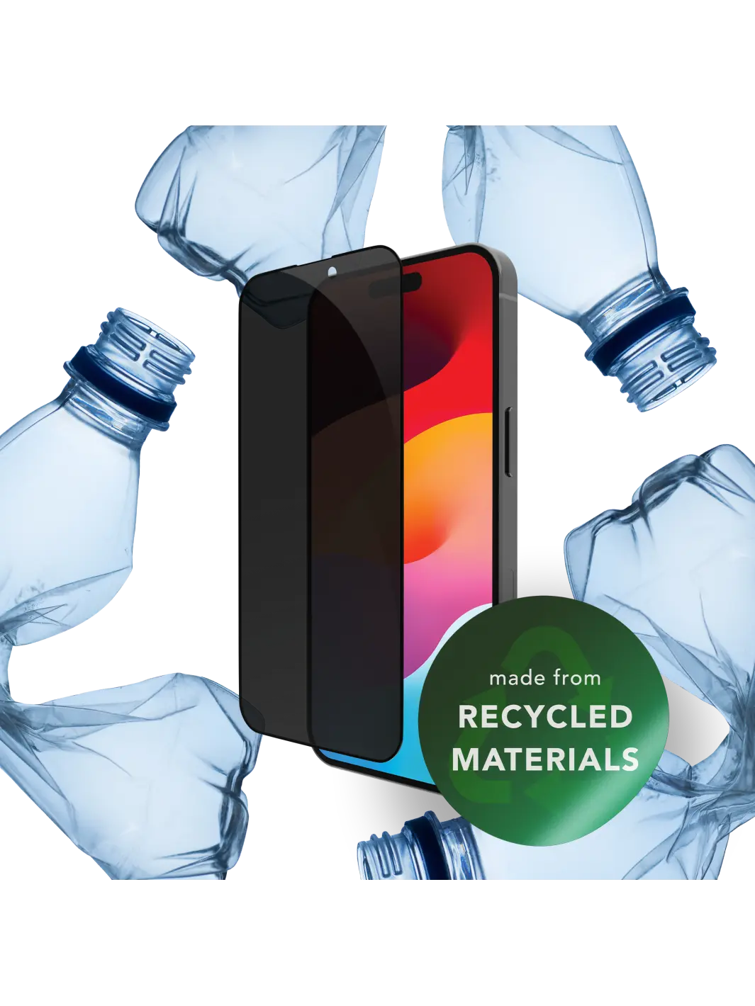 eco-shield - iPhone 15 Plus - Privacy Screen Protection