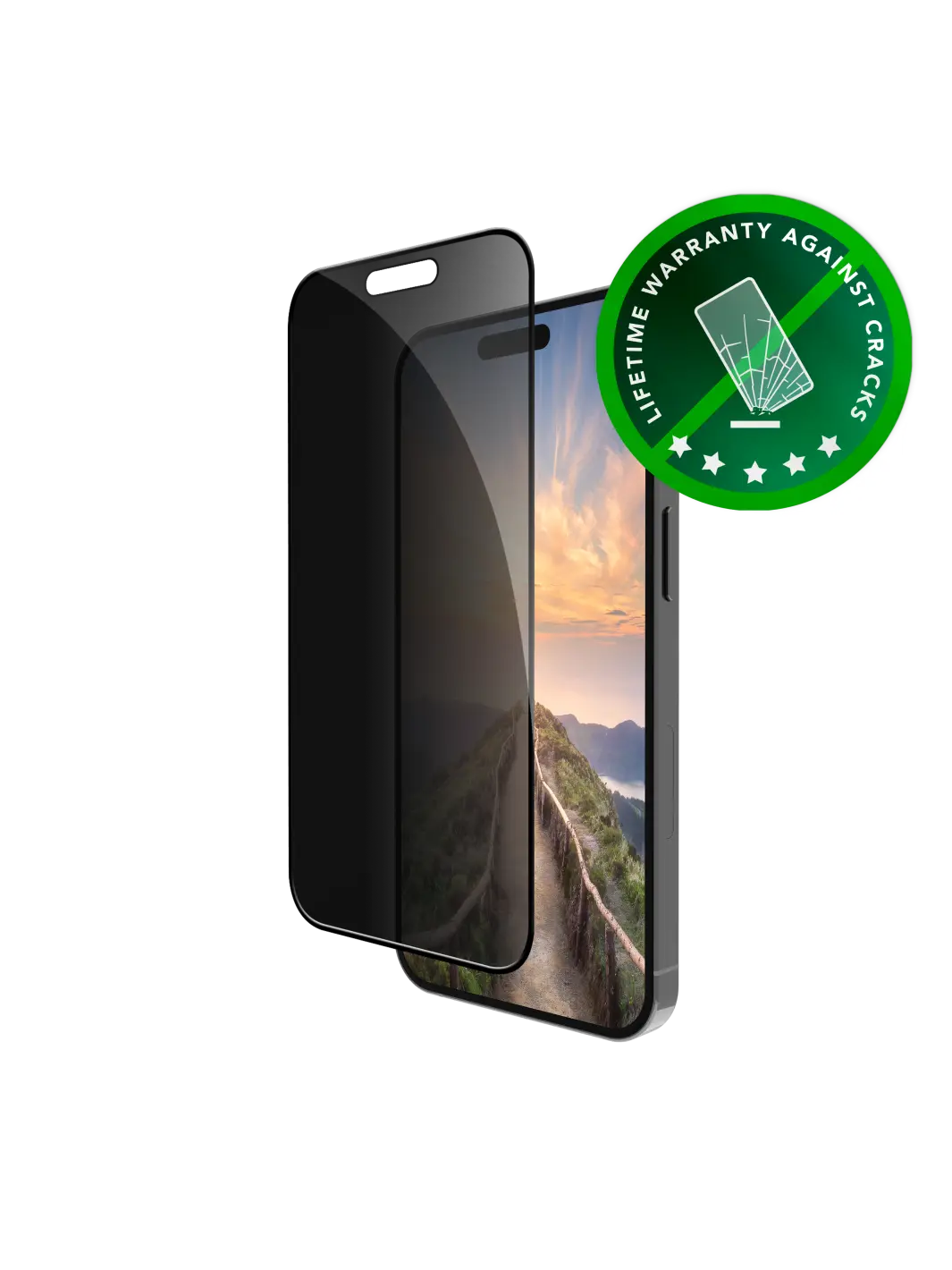 eco-shield - iPhone 16 Pro Max - Privacy Screen Protection