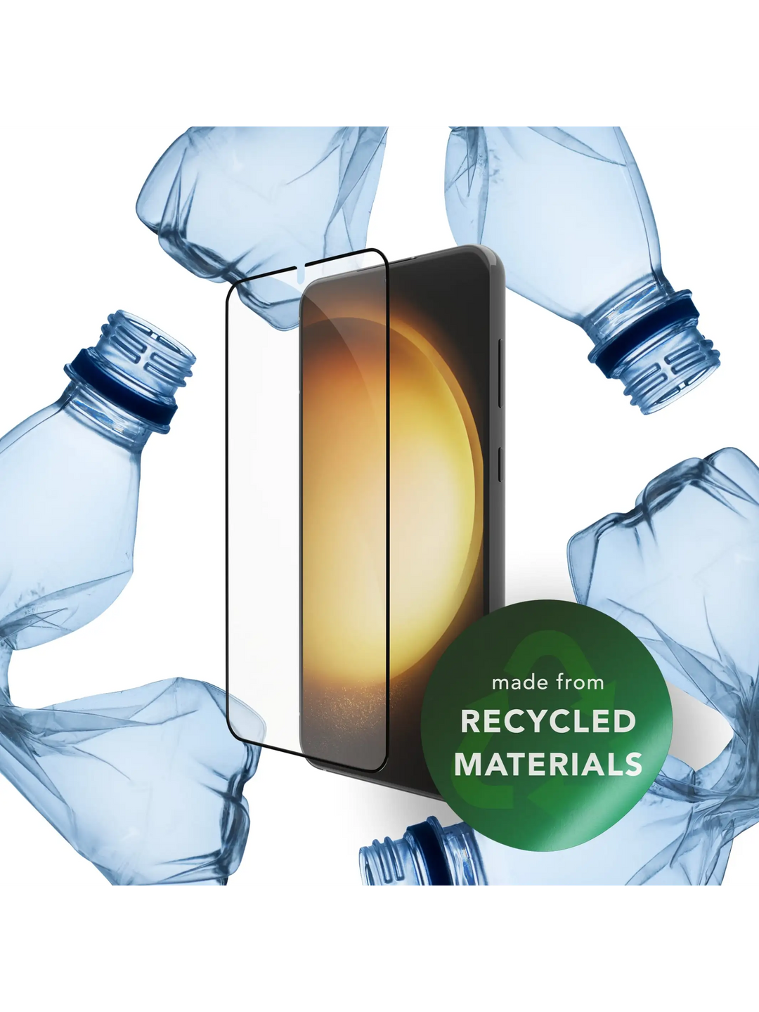 eco-shield - Galaxy S23+ - Black edge Screen Protectors