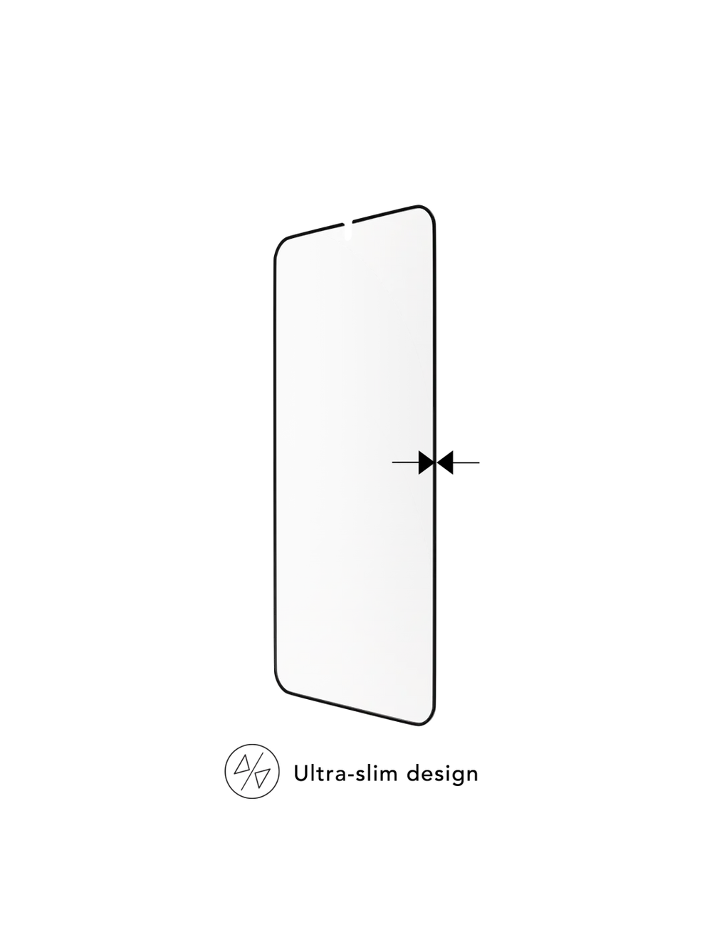 eco-shield - Galaxy S23 - Black edge Screen Protection