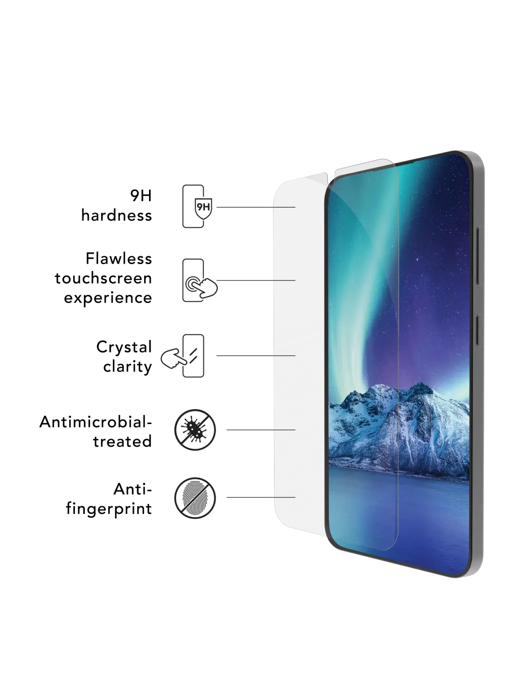 eco-shield - Galaxy S24 - Clear Screen Protection