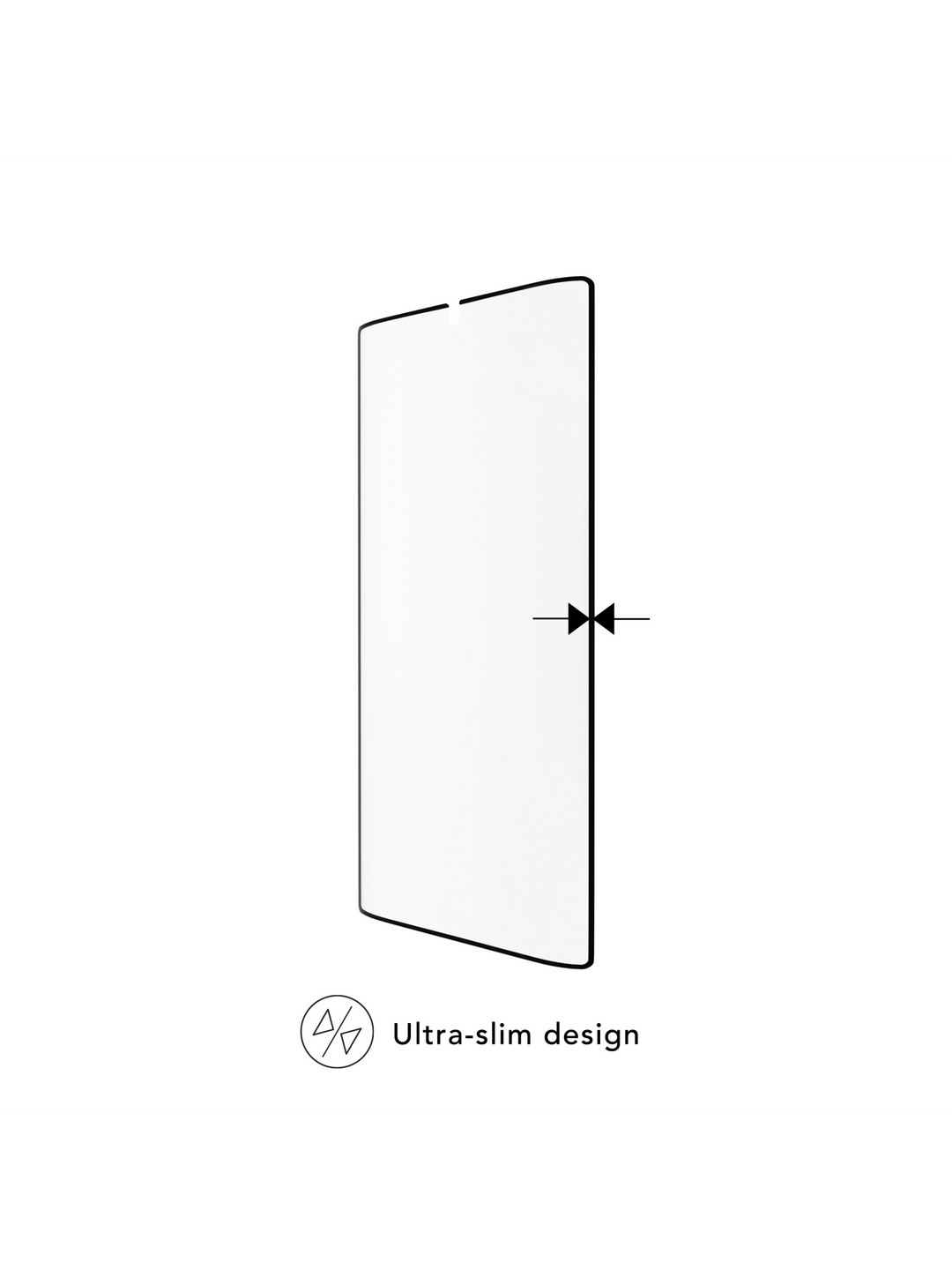 eco-shield - Galaxy S23 Ultra - Black edge Screen Protectors