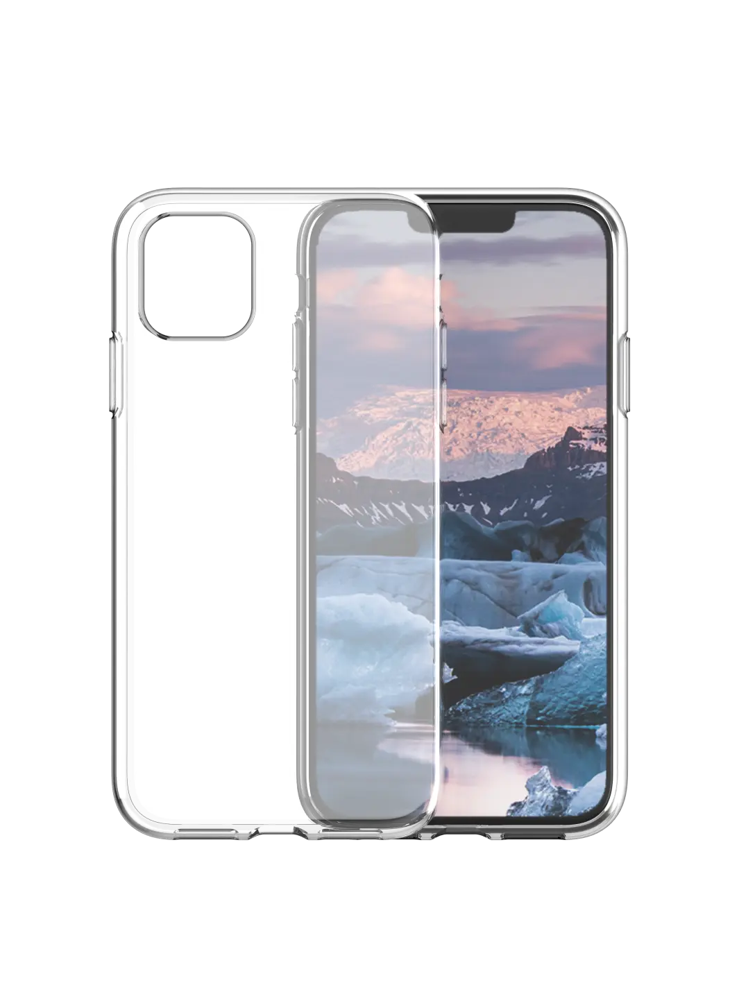 Greenland - Clear Clear iPhone 11 XR Phone Cases