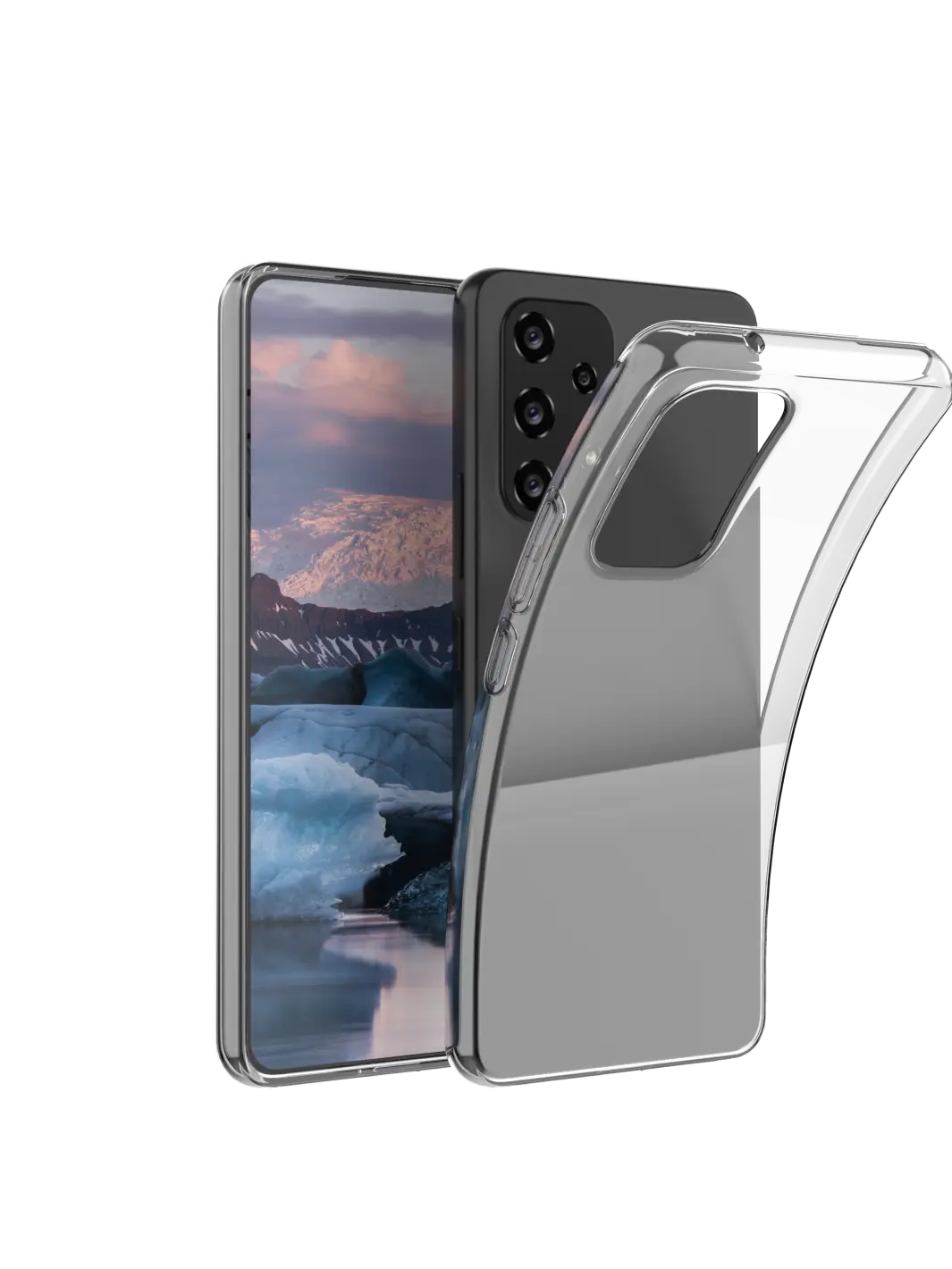 Greenland - Clear Clear Galaxy A53 Phone Cases