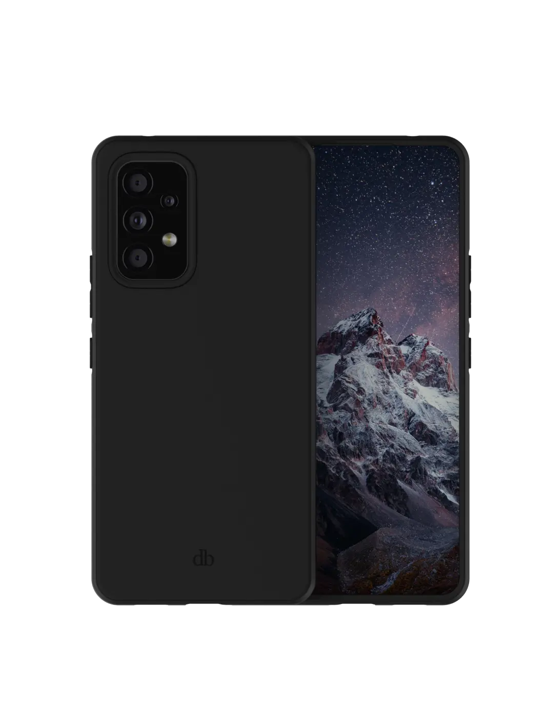 Greenland Night Black Galaxy A53 Phone Cases