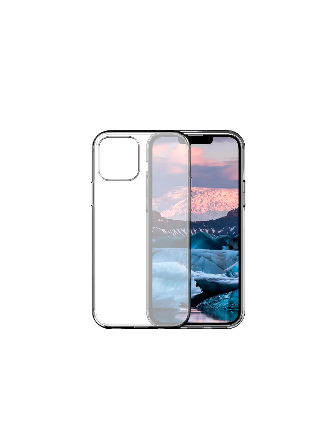 Greenland - iPhone 12/12 Pro - Clear Soft case Phone Case