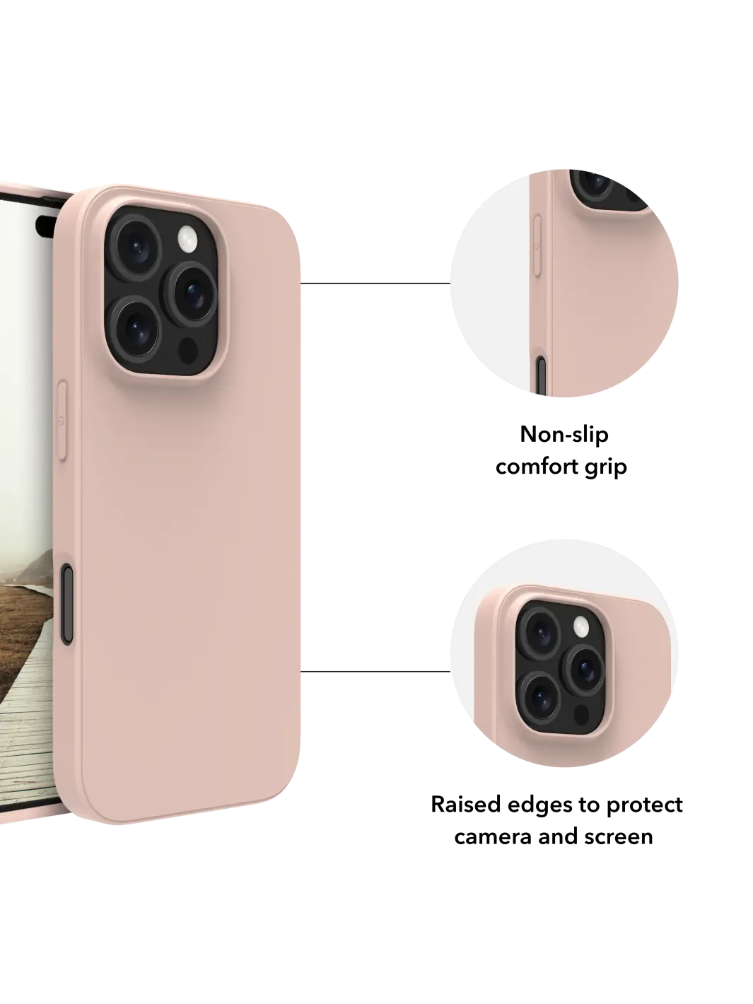 Greenland - iPhone 16 Pro Max - Pink Sand Phone Case