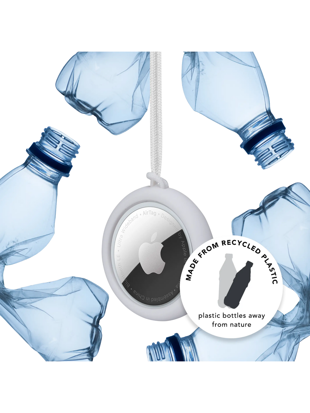 Greenland - AirTag Strap - Winter White AirTag accessories