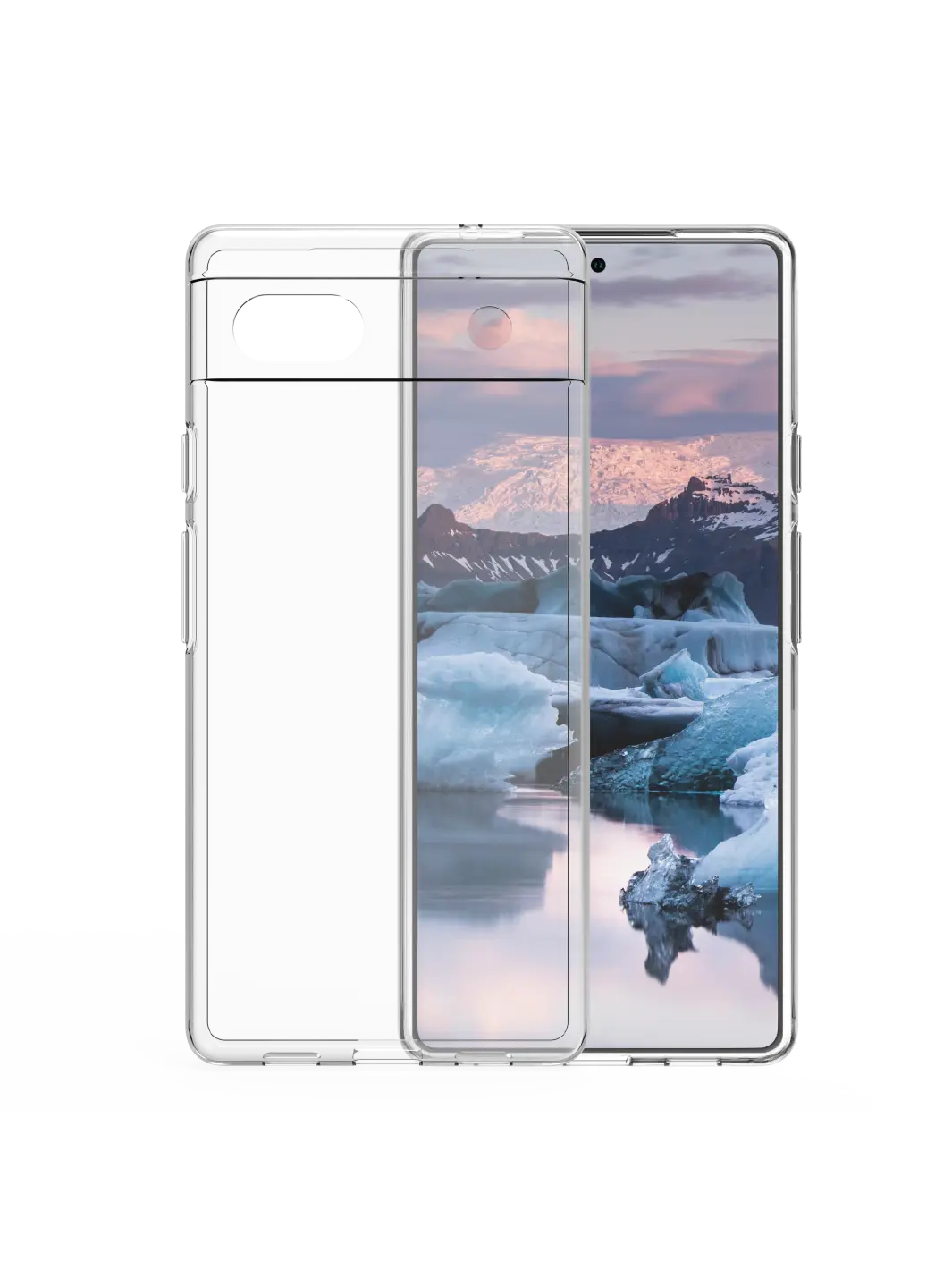 Greenland - Clear Clear Google Pixel 6a Phone Cases