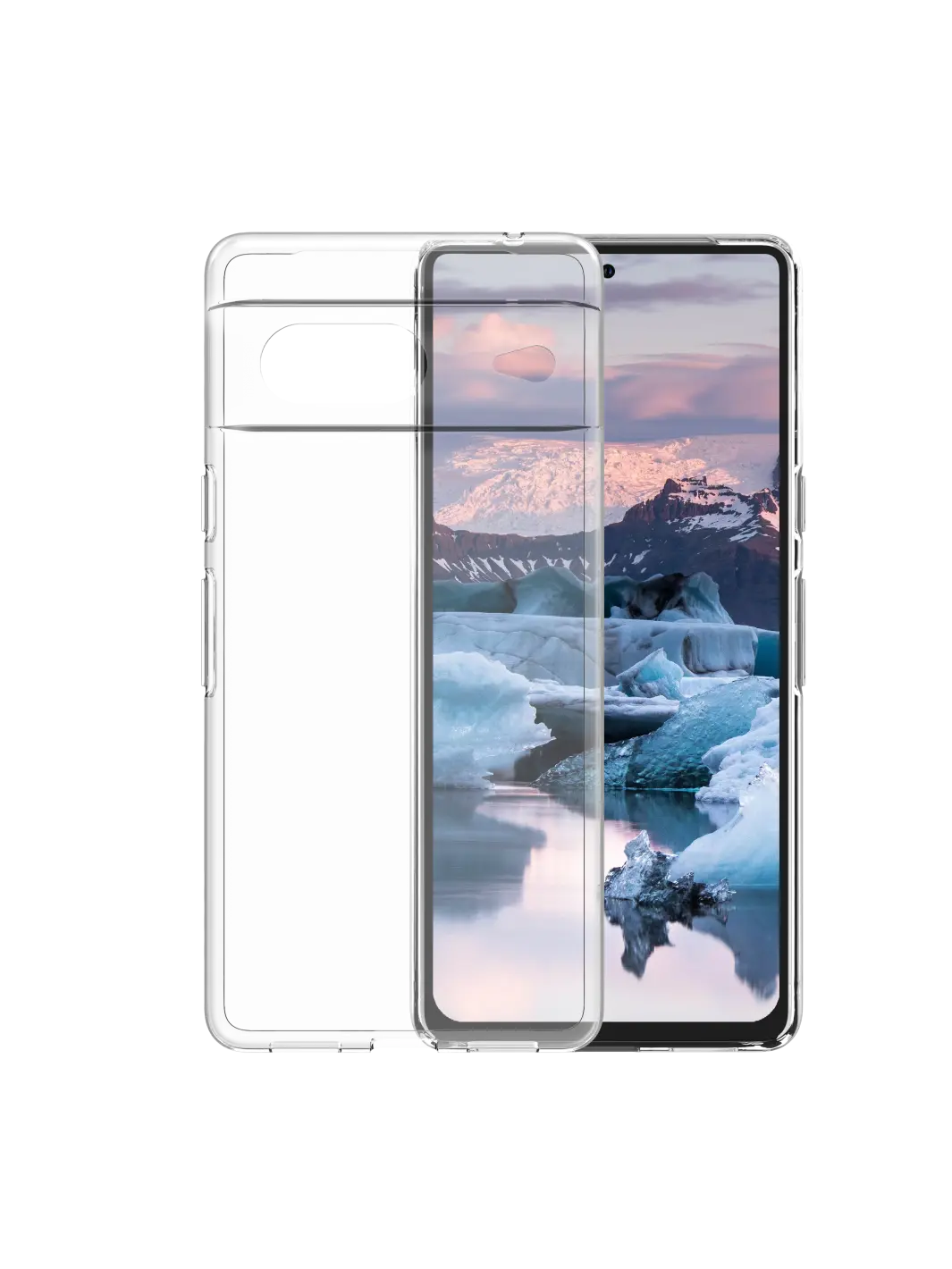 Greenland - Clear Clear Google Pixel 7 Phone Cases