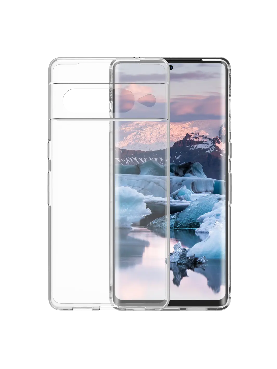 Greenland - Clear Clear Google Pixel 7 Pro Phone Cases