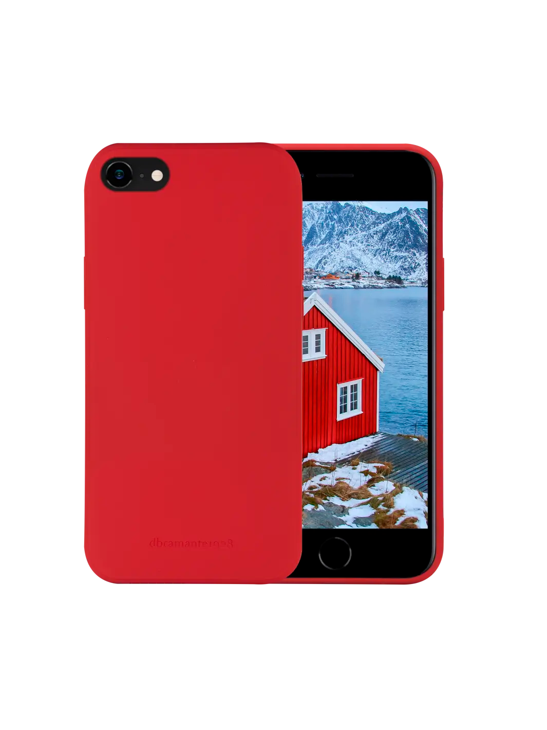 Greenland Candy Apple Red iPhone SE 8 7 Phone Cases