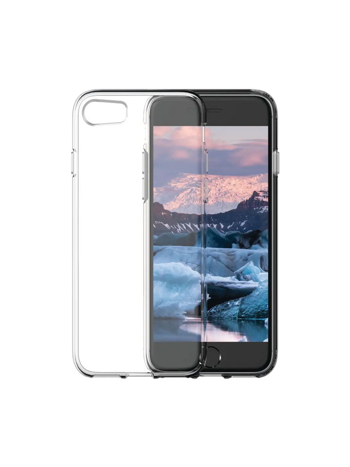 Greenland - Clear Clear iPhone SE 8 7 Phone Cases