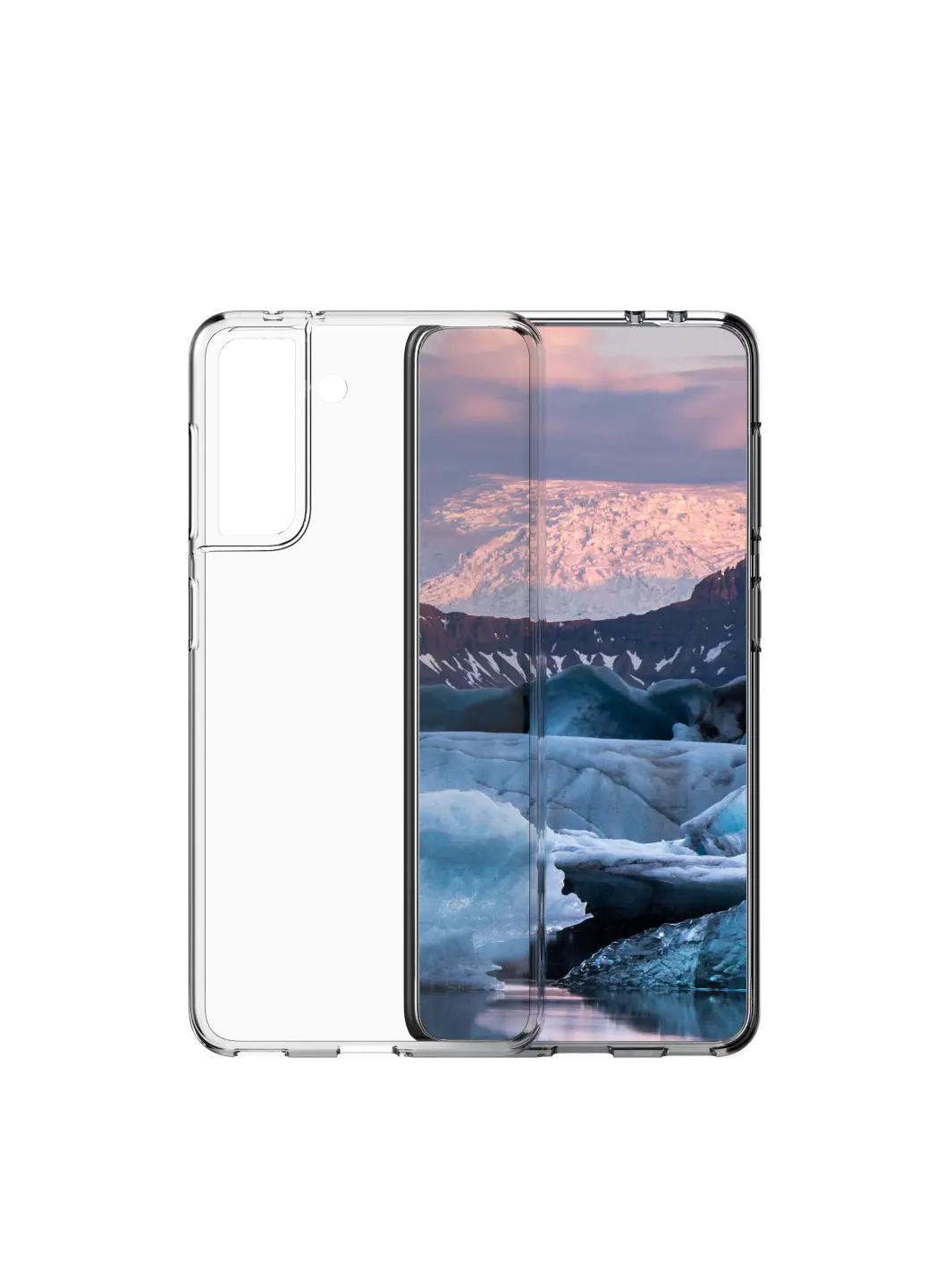 Greenland - Clear Clear Galaxy S21 FE Phone Cases