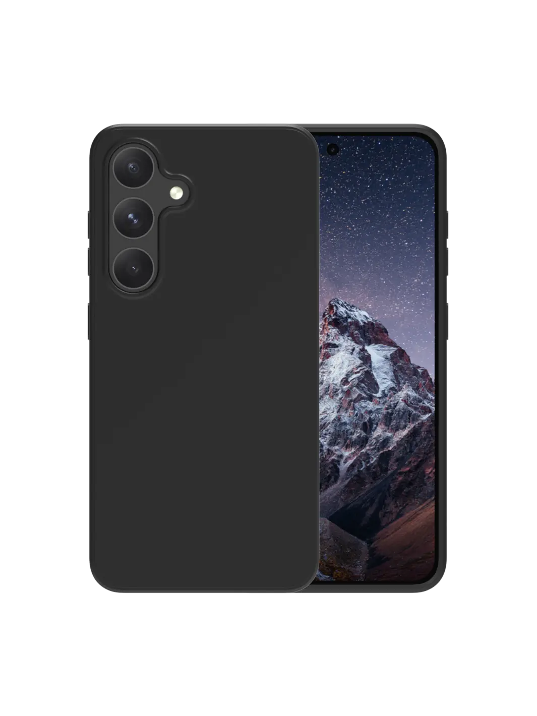 Greenland Night Black Galaxy S23 FE Phone Cases