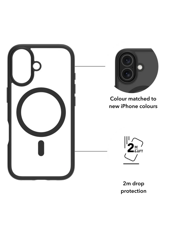 Grenen MagSafe - iPhone 17 - Black Phone Case