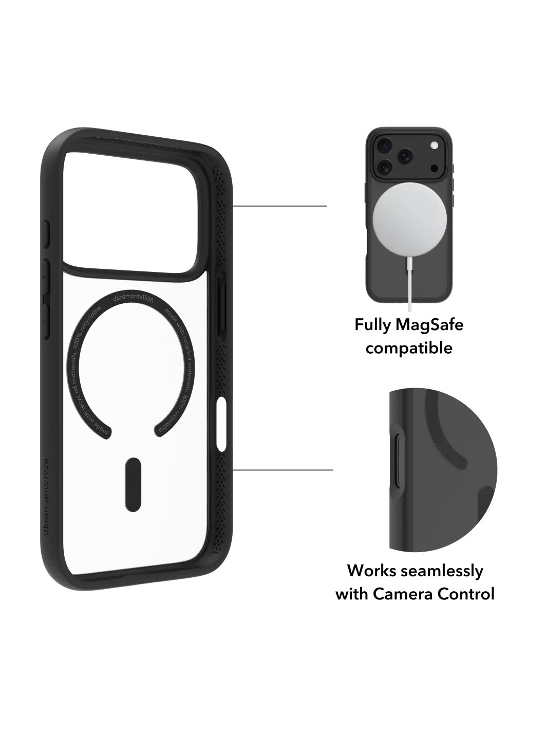 Grenen MagSafe - iPhone 17 Pro - Black Phone Case