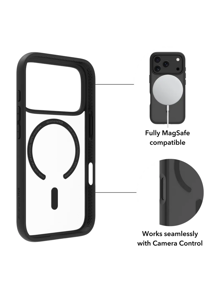 Grenen MagSafe - iPhone 17 Pro - Black Phone Case