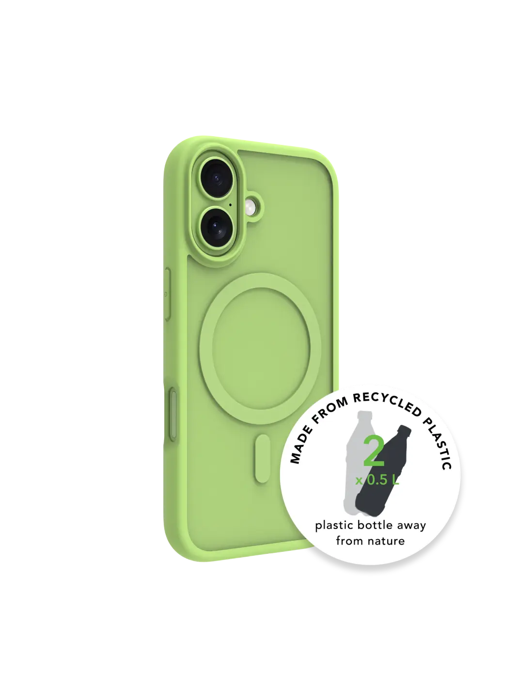 Grenen MagSafe - iPhone 17 - Pale Green Phone Case