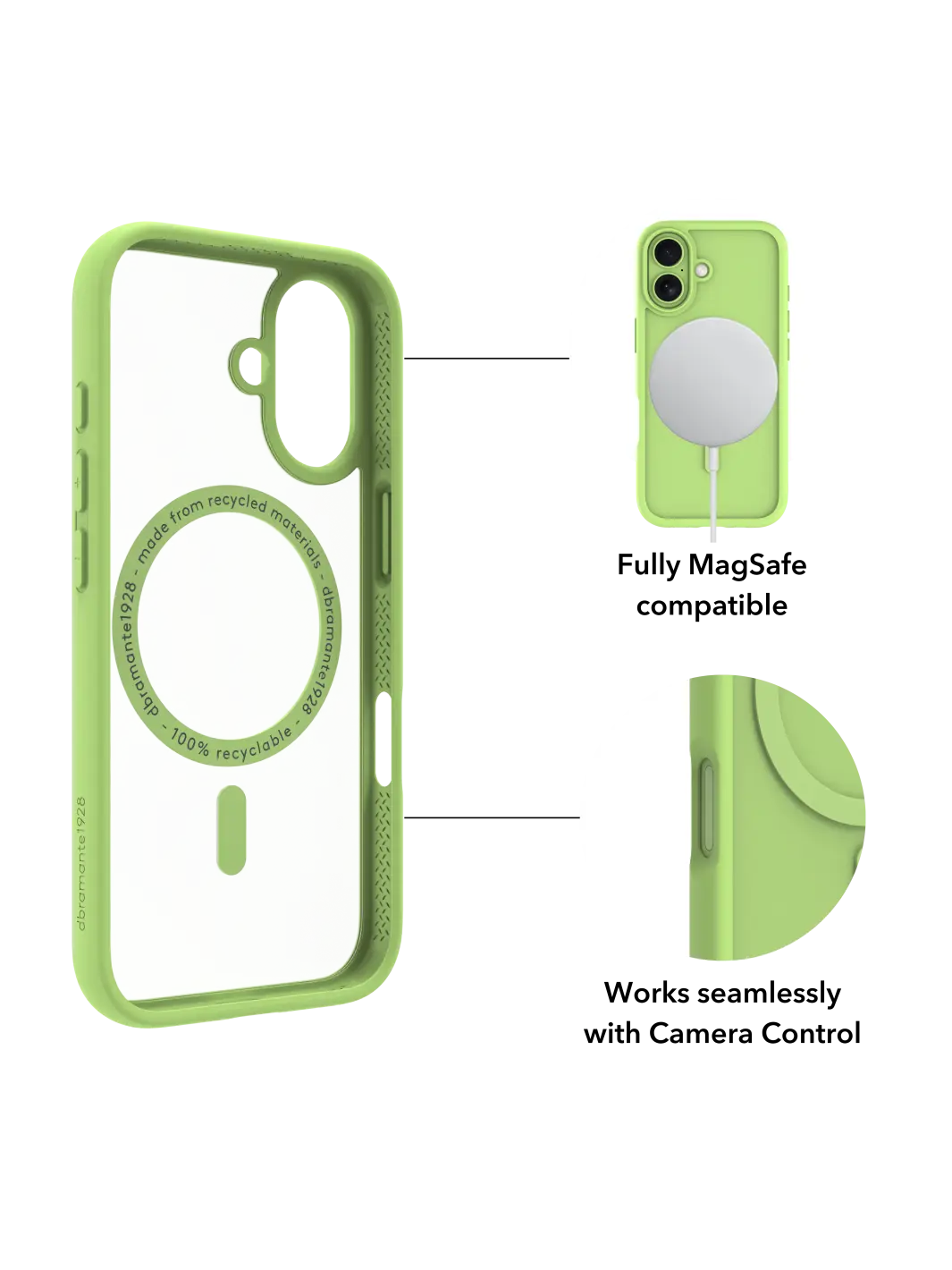 Grenen MagSafe - iPhone 17 - Pale Green Phone Case