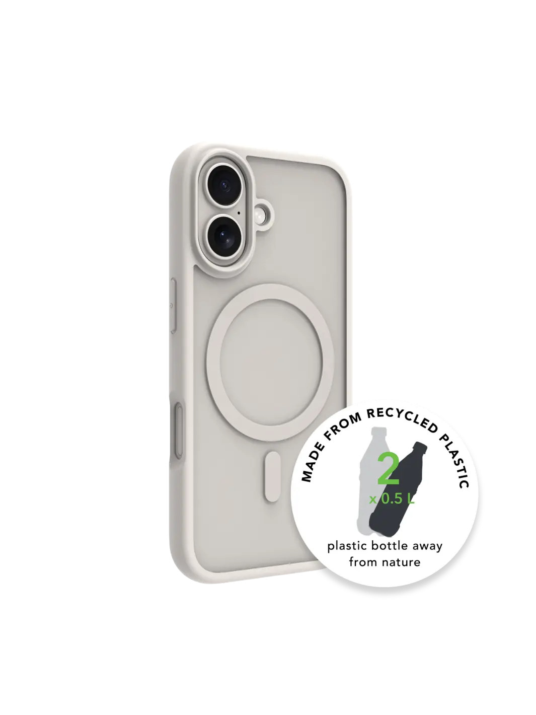 Grenen MagSafe - iPhone 17 - White Phone Case