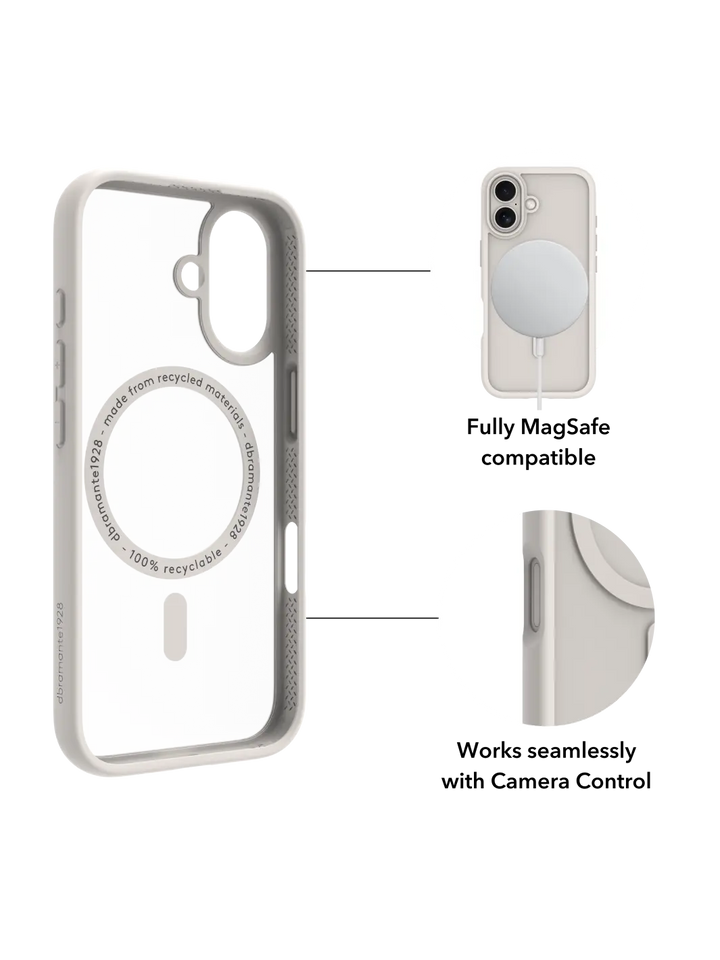 Grenen MagSafe - iPhone 17 - White Phone Case