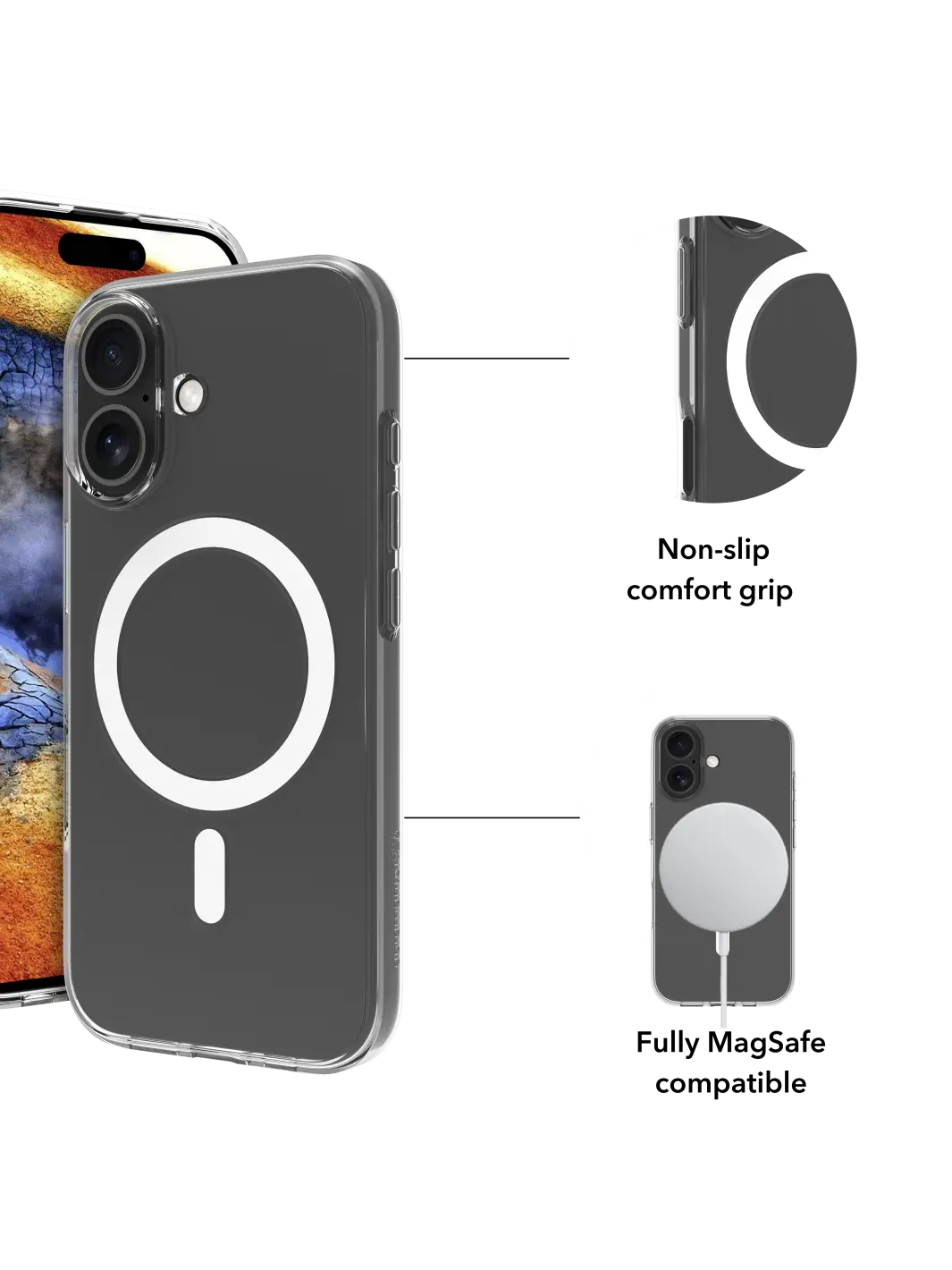 Greenland Pro MagSafe - iPhone 17 - Clear Phone Case