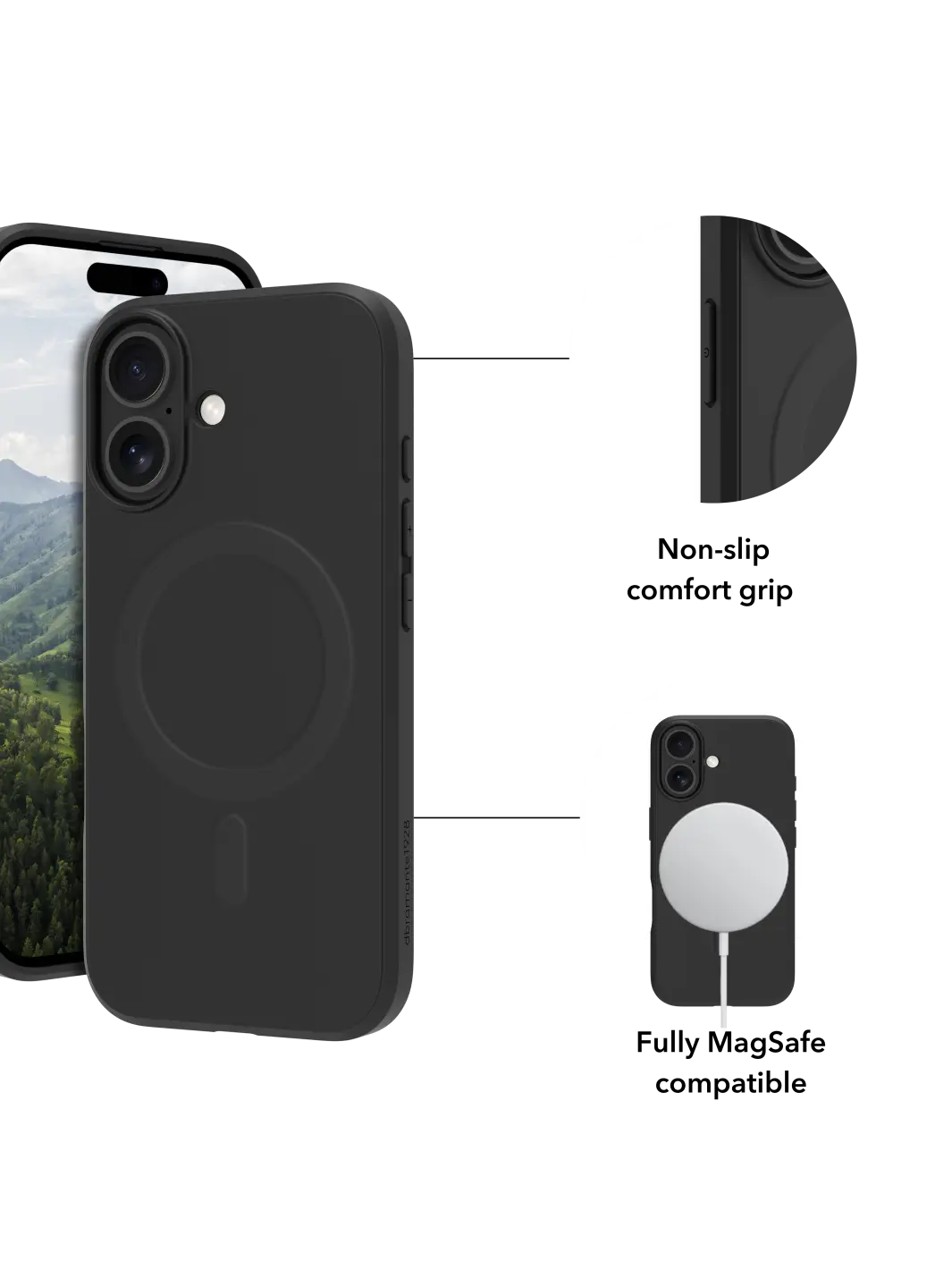 Greenland Pro MagSafe - iPhone 17 - Night Black Phone Case