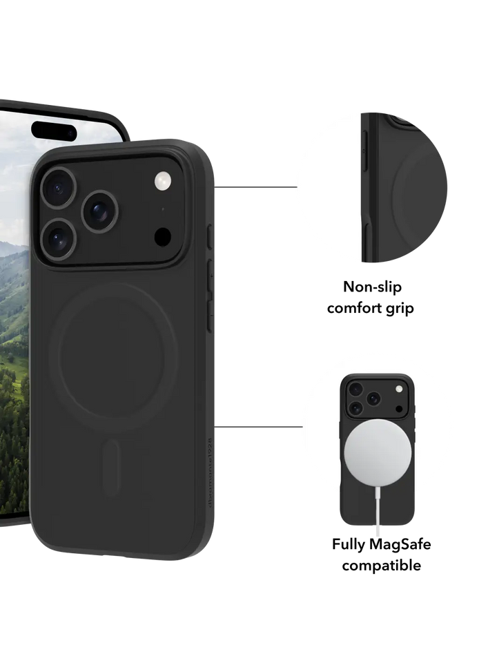 Greenland Pro MagSafe - iPhone 17 Pro - Night Black Phone Case