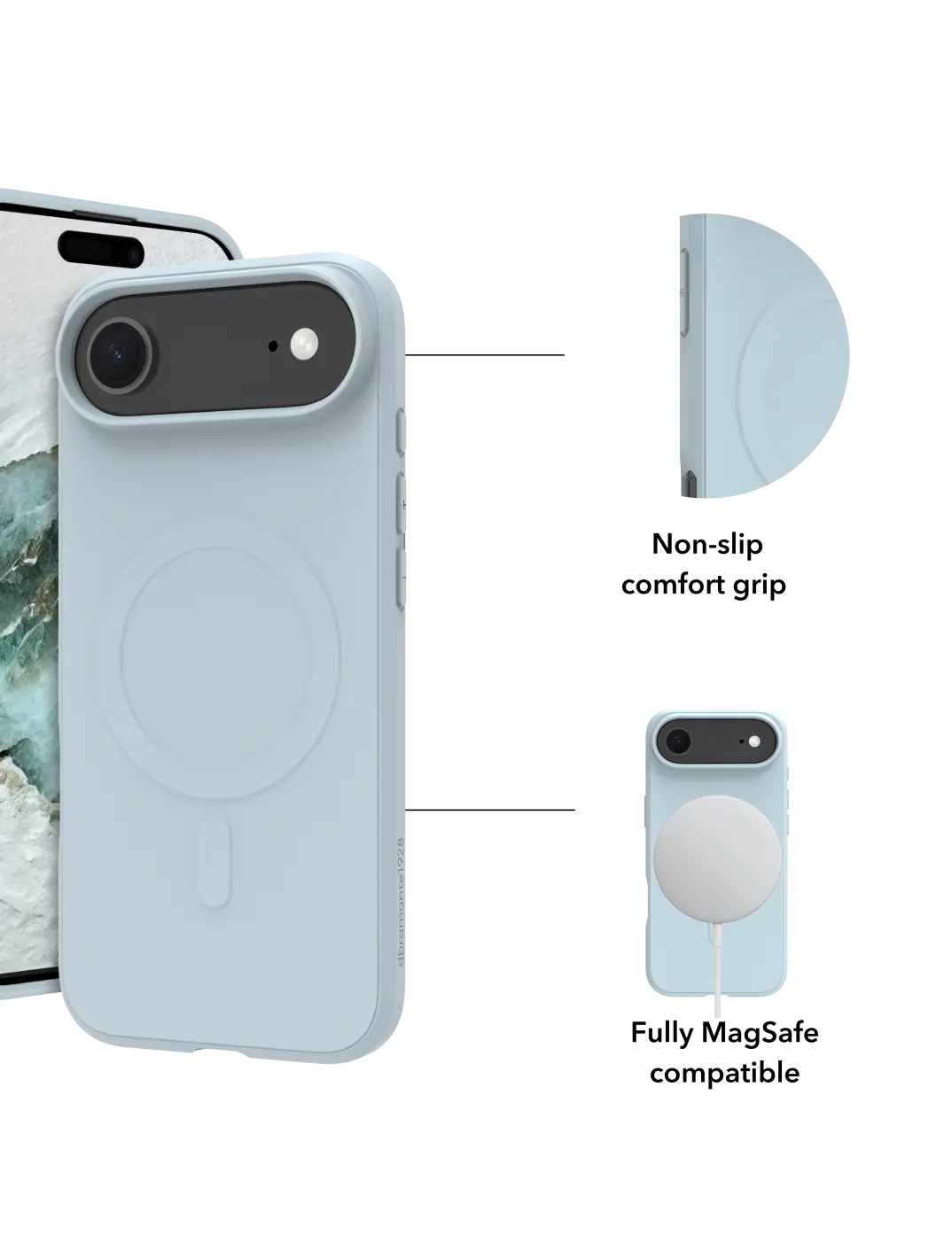 Greenland Pro MagSafe - iPhone Air - Glacier Phone Case