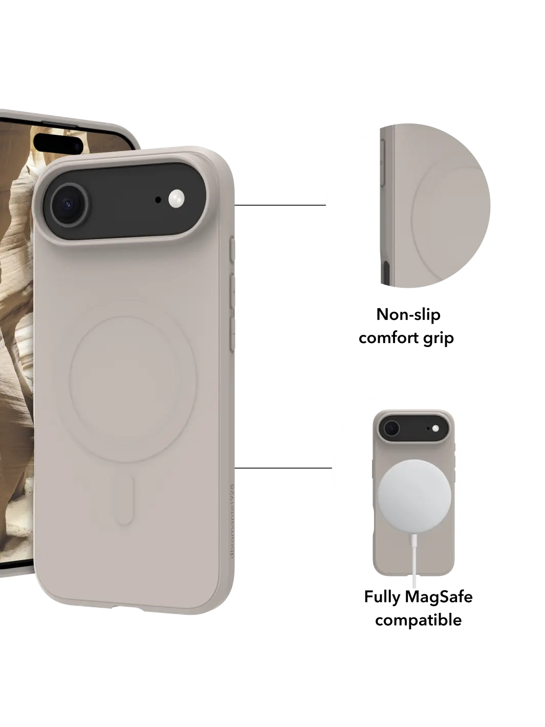 Greenland Pro MagSafe - iPhone Air - Sandstone Phone Case