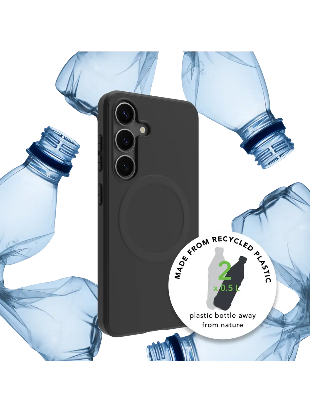 Greenland Pro Qi2 - Galaxy S25 - Night Black Phone Case