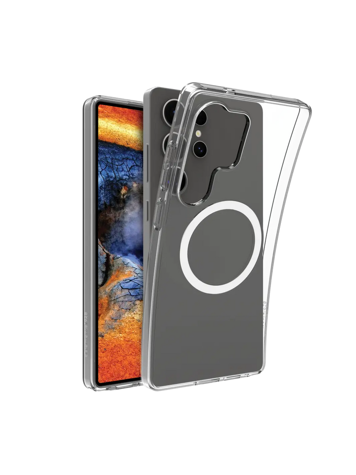 Greenland Pro Qi2- Galaxy S25 Ultra - Clear Phone Case