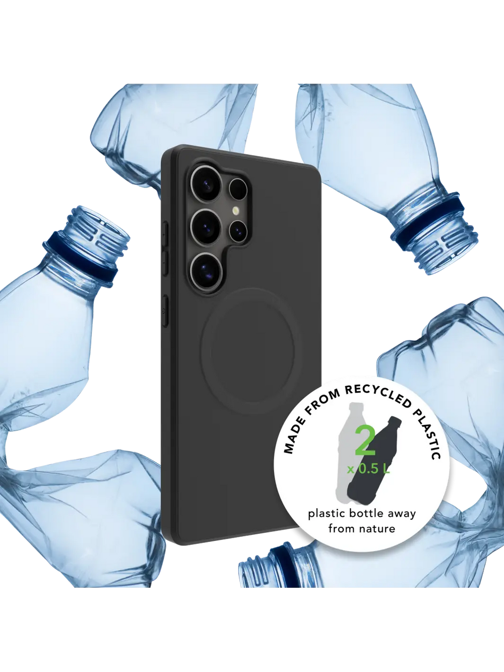 Greenland Pro Qi2 - Galaxy S25 Ultra - Night Black Phone Case