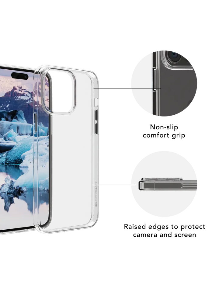Greenland - Clear Clear iPhone 15 Phone Cases