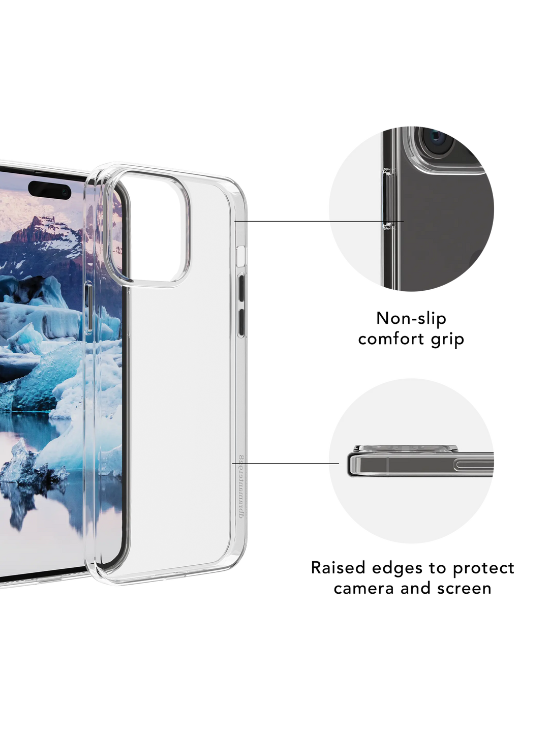 Greenland - iPhone 15 Plus - Clear Phone Case