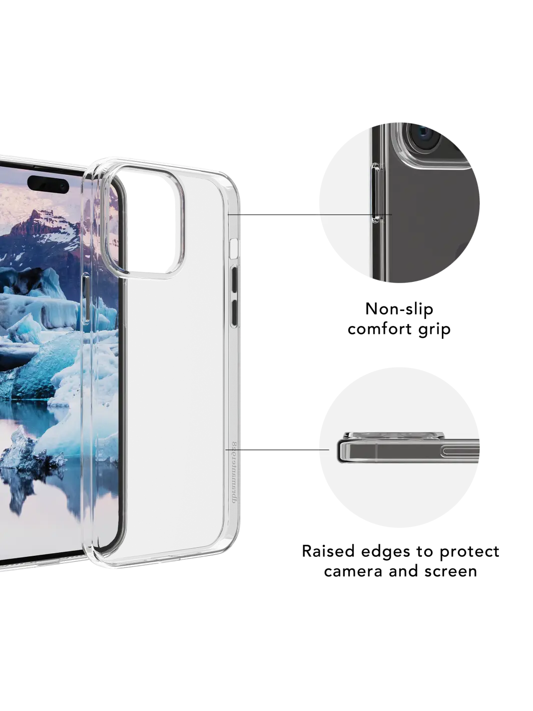 Greenland - iPhone 16e/15/14/13 - Clear Phone Case