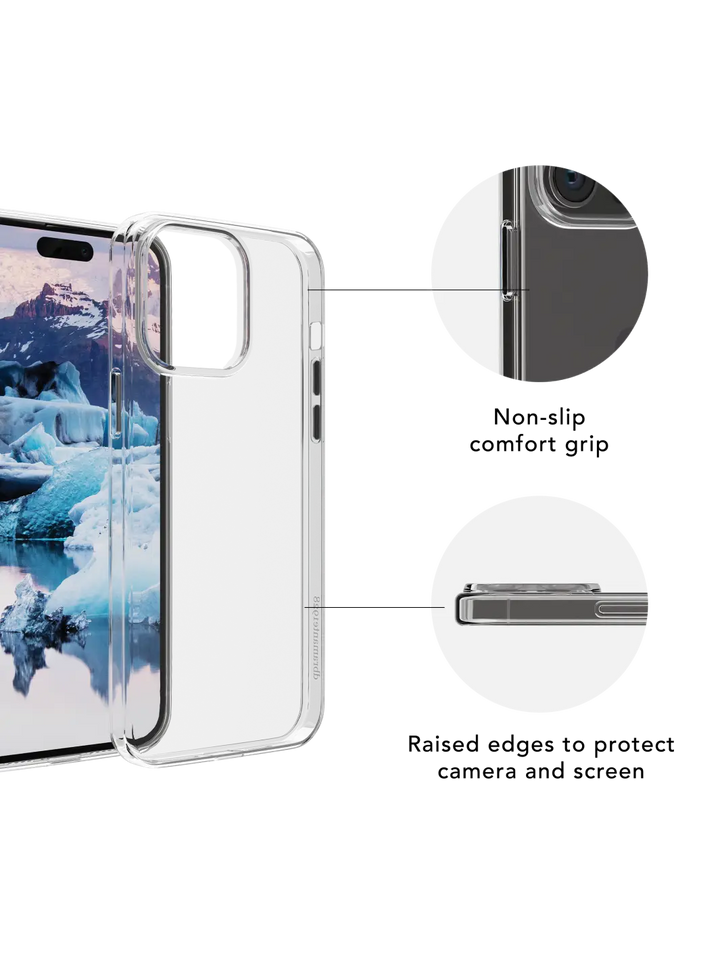 Greenland - iPhone 16e/15/14/13 - Clear Phone Case