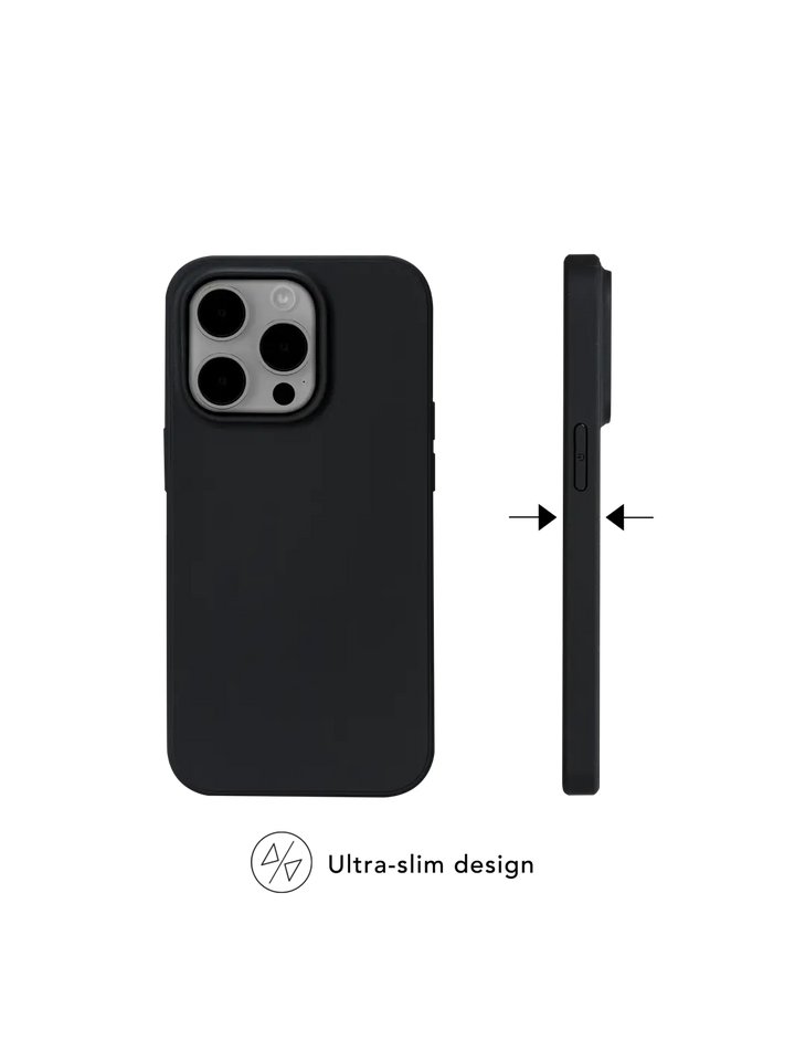 Greenland Night Black iPhone 15 Plus Phone Cases