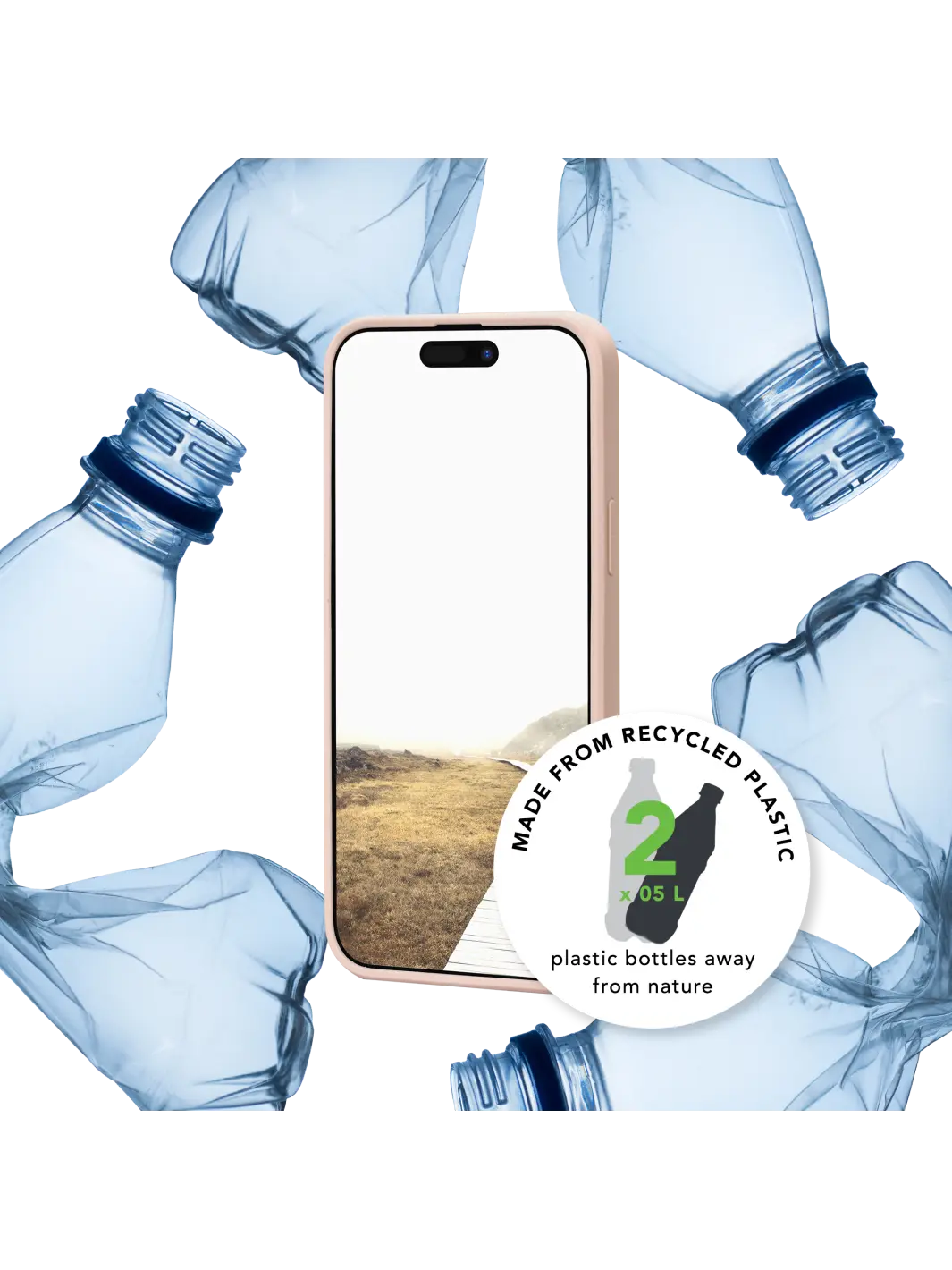 Greenland - iPhone 16e/15/14/13 - Pink sand Phone Case