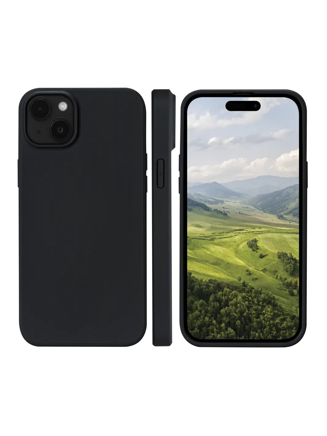 Greenland Night Black iPhone 15 Phone Cases