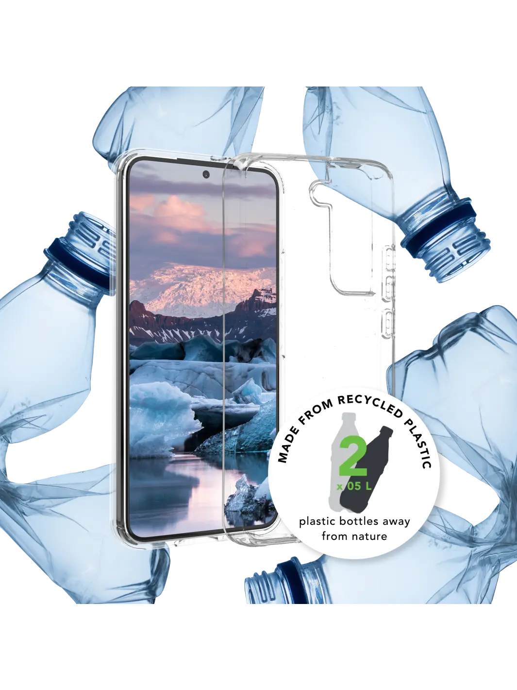 Greenland - Clear Clear Galaxy A54 Phone Cases
