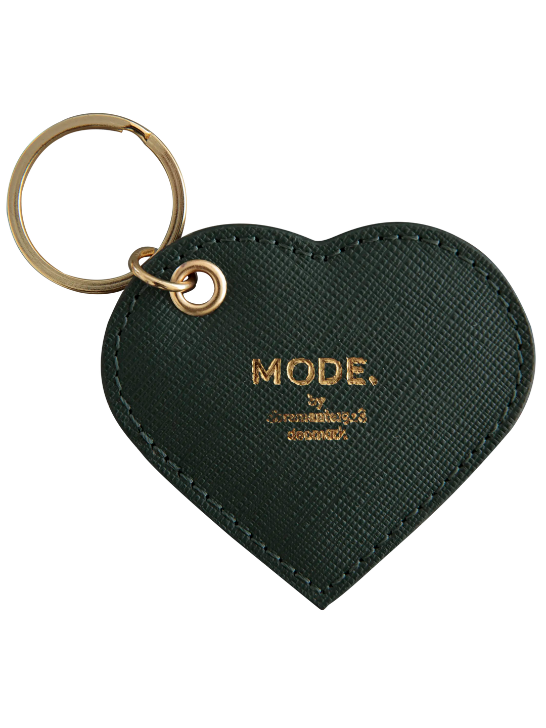 MODE. Heart Key ring - Evergreen Key rings
