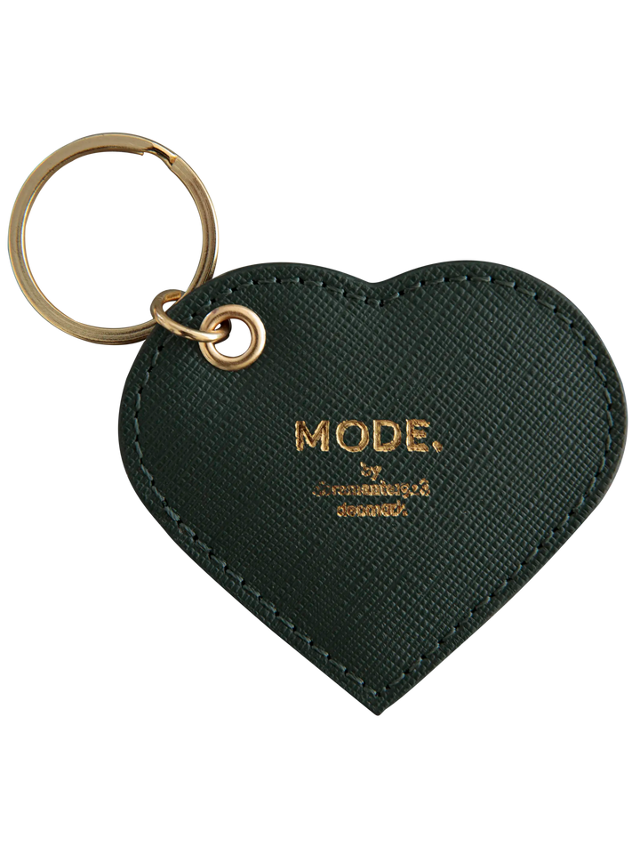 MODE. Heart Key ring - Evergreen Key rings