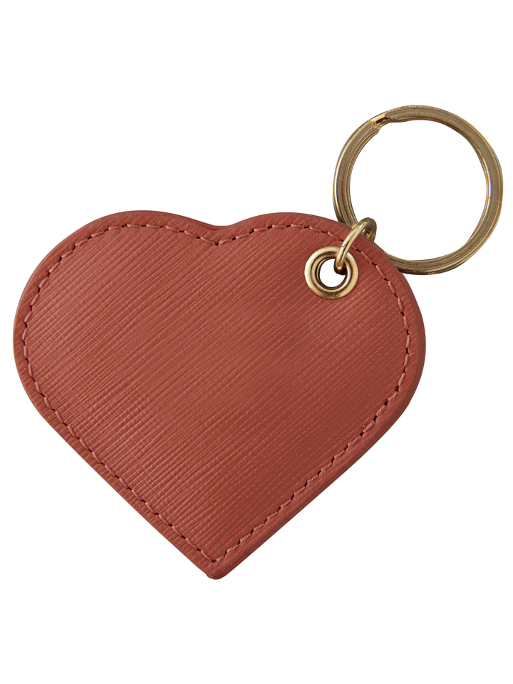 MODE. Heart Key ring - Rusty Rose Key rings