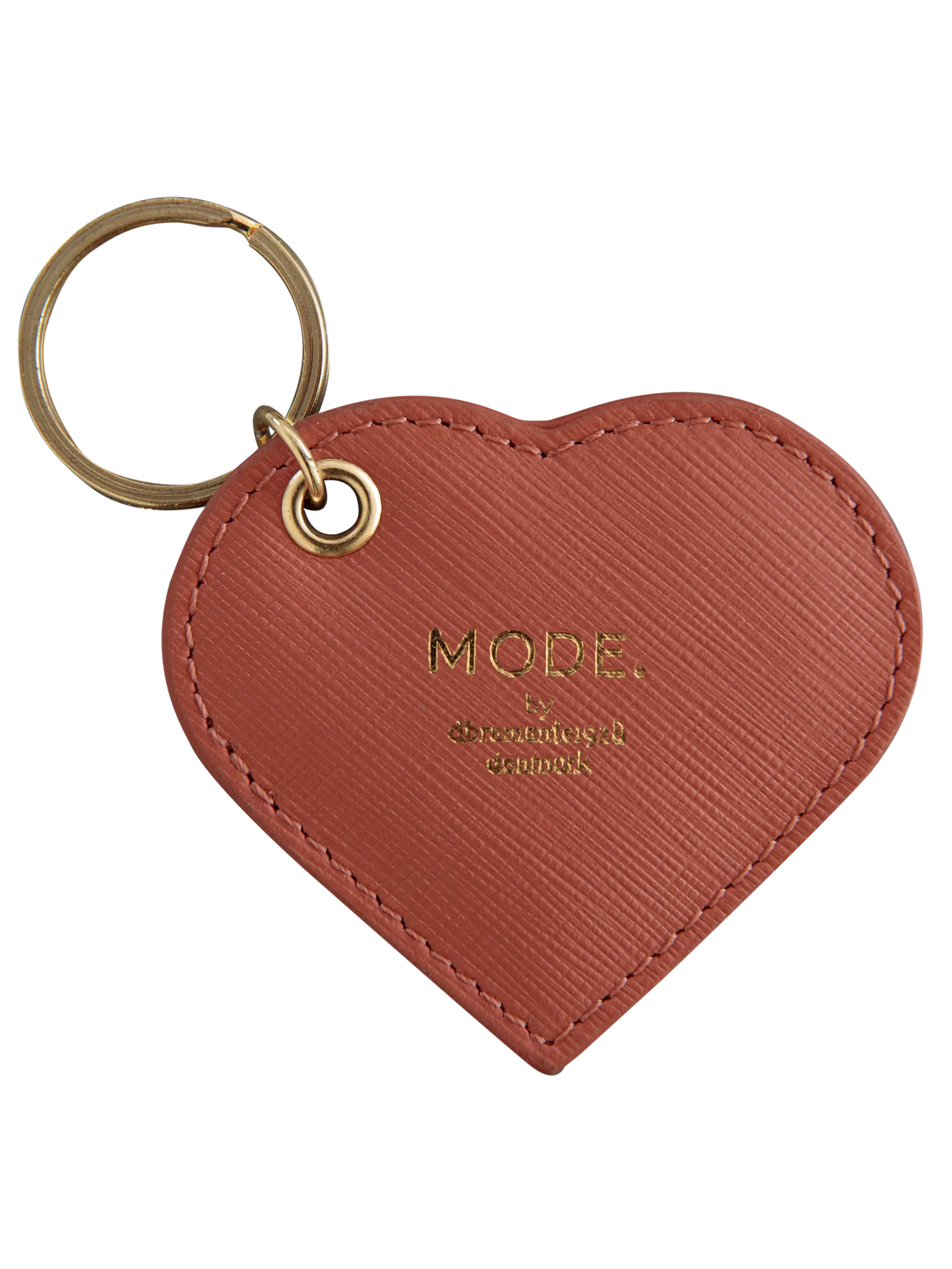 MODE. Heart Key ring - Rusty Rose Key rings