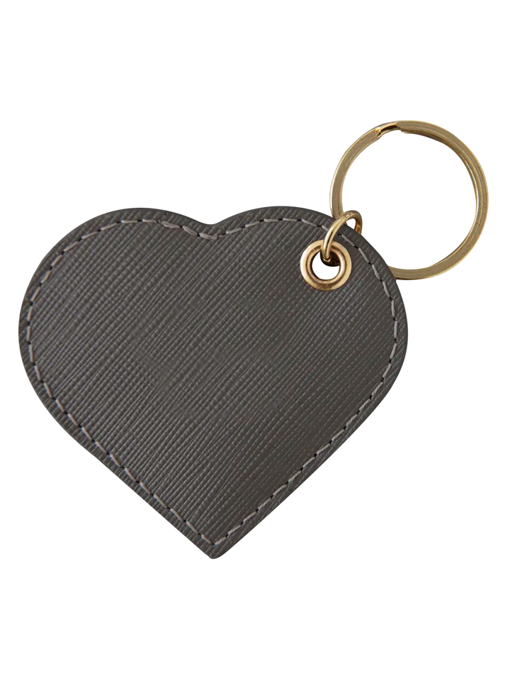 MODE. Heart Key ring - Outlet Shadow Grey Key rings