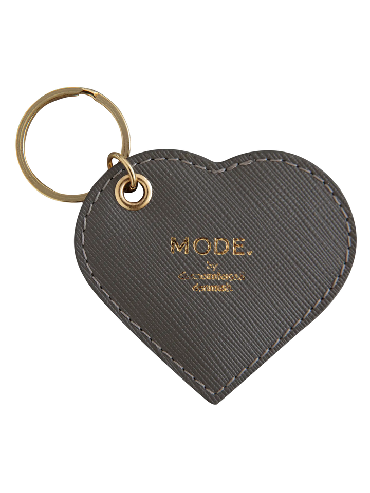 MODE. Heart Key ring - Shadow Grey Key rings