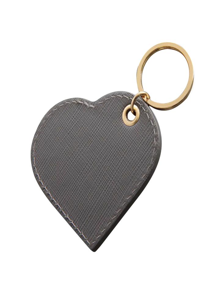 MODE. Heart Key ring - Outlet Shadow Grey Key rings